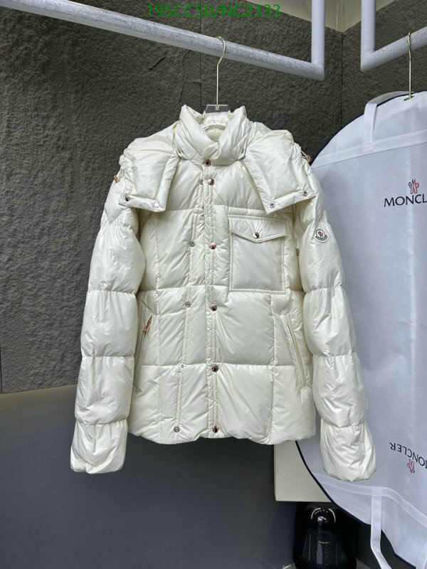 Moncler-Down jacket Women Code: NC2333 $: 195USD