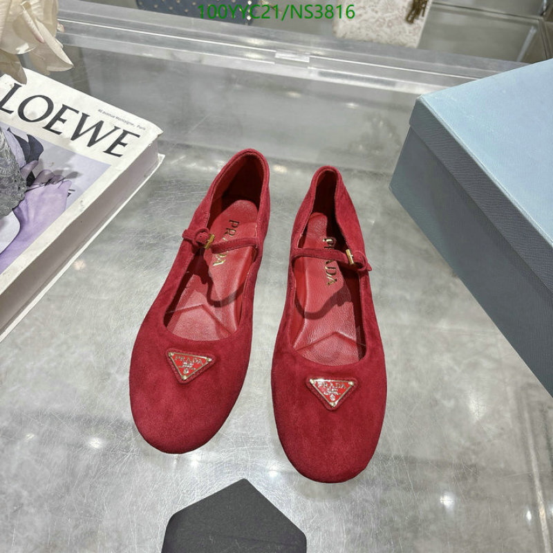 Prada-Women Shoes Code: NS3816 $: 100USD