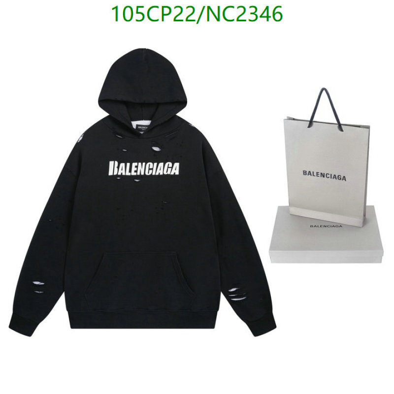 Balenciaga-Clothing Code: NC2346 $: 105USD