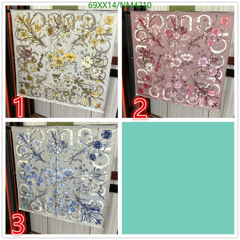 Gucci-Scarf Code: NM4210 $: 69USD