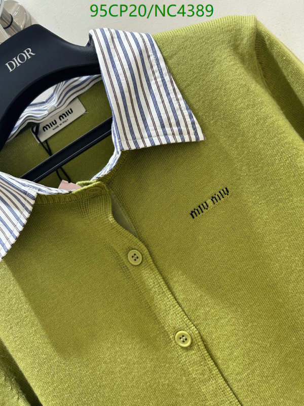 MIUMIU-Clothing Code: NC4389 $: 95USD