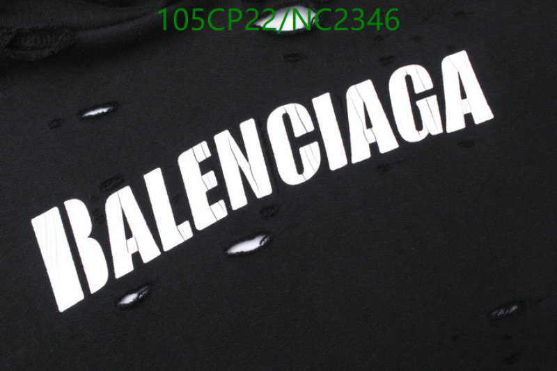 Balenciaga-Clothing Code: NC2346 $: 105USD