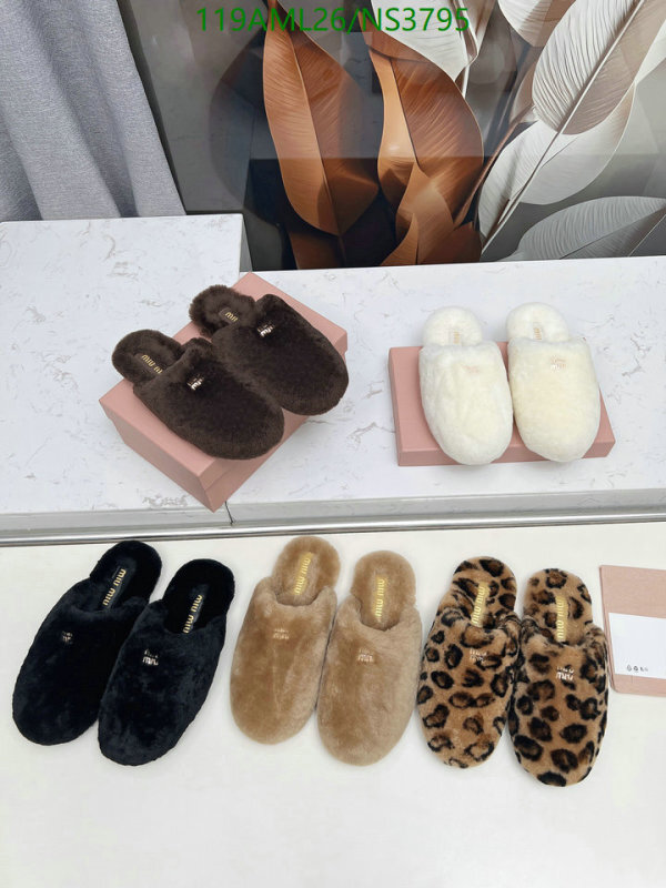 Miu Miu-Women Shoes Code: NS3795 $: 119USD