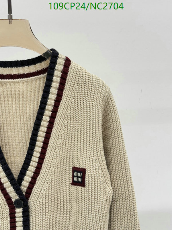 MIUMIU-Clothing Code: NC2704 $: 109USD