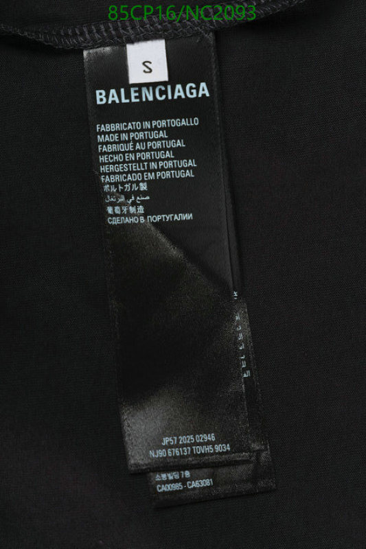 Balenciaga-Clothing Code: NC2093 $: 85USD