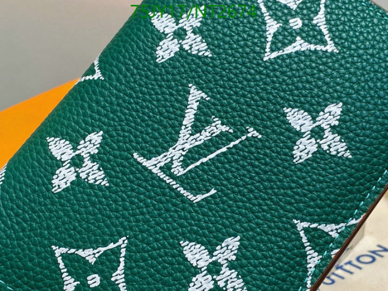 LV-Wallet Mirror Quality Code: NT2674 $: 75USD