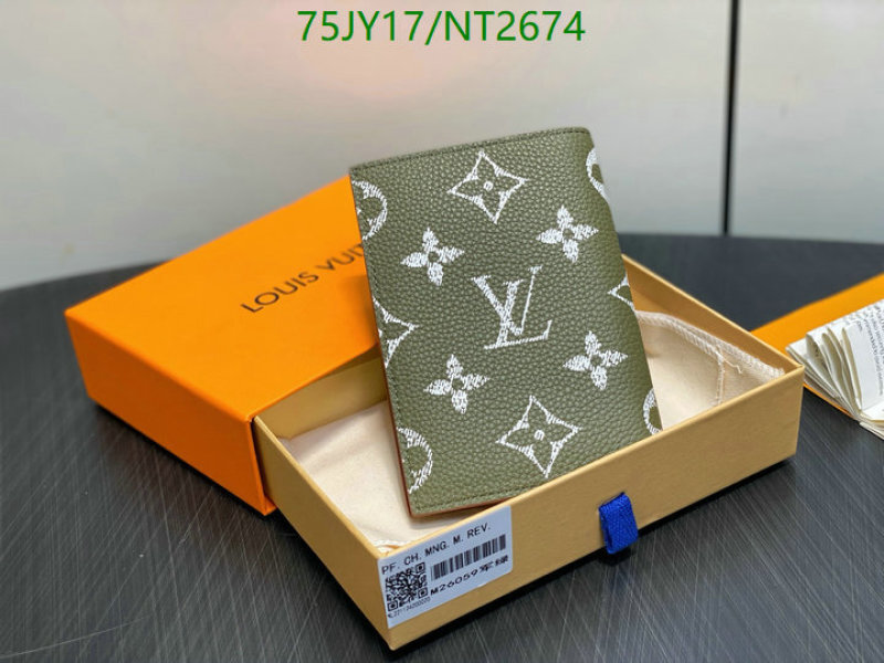 LV-Wallet Mirror Quality Code: NT2674 $: 75USD