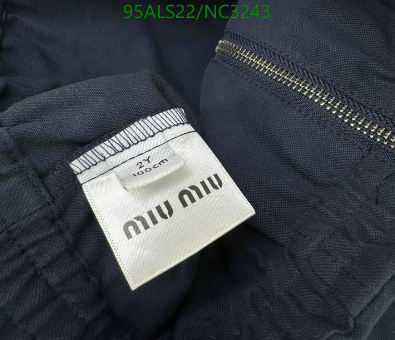 MIUMIU-Kids Clothing Code: NC3243 $: 95USD