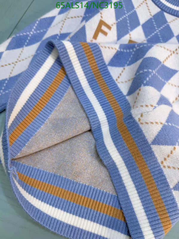 Fendi-Kids clothing Code: NC3195 $: 65USD