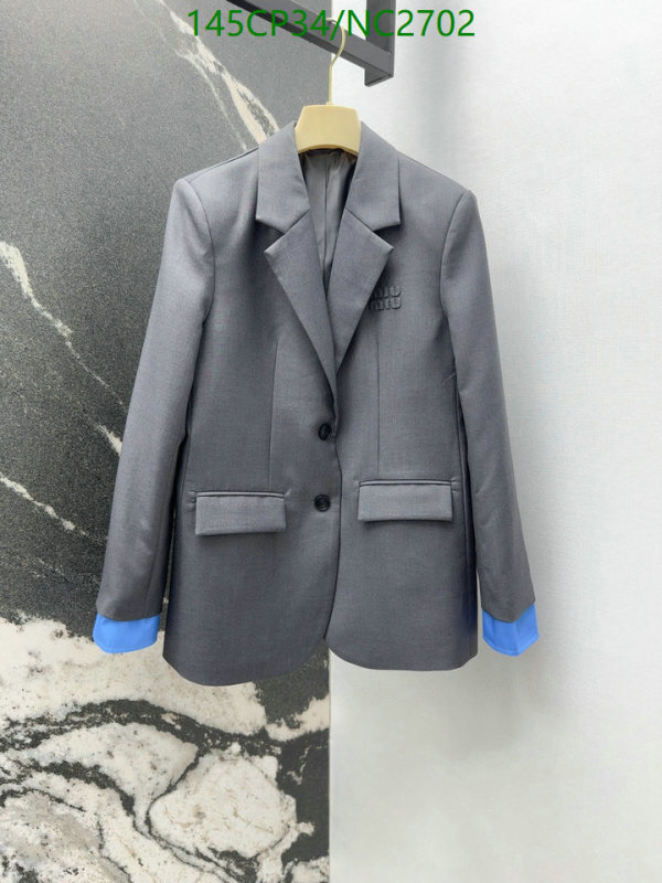 MIUMIU-Clothing Code: NC2702 $: 145USD