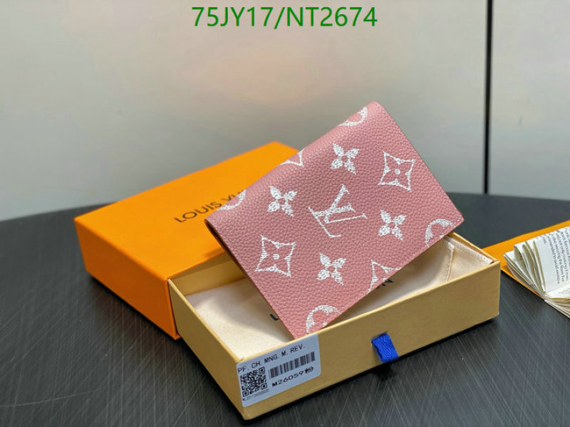 LV-Wallet Mirror Quality Code: NT2674 $: 75USD