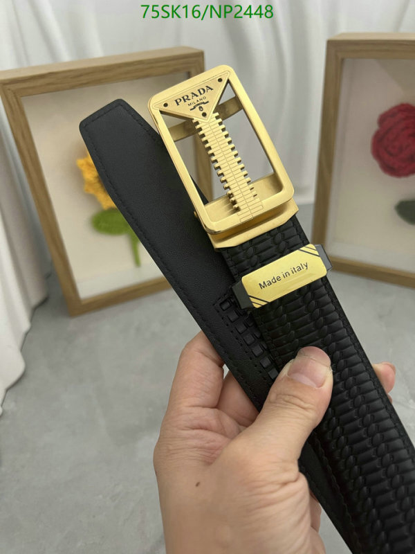 Prada-Belts Code: NP2448 $: 75USD