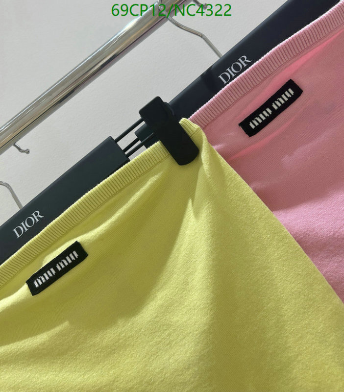 MIUMIU-Clothing Code: NC4322 $: 69USD