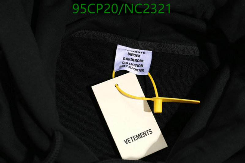 VETEMENTS-Clothing Code: NC2321 $: 95USD