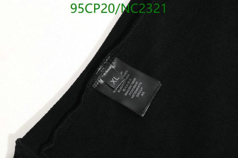 VETEMENTS-Clothing Code: NC2321 $: 95USD