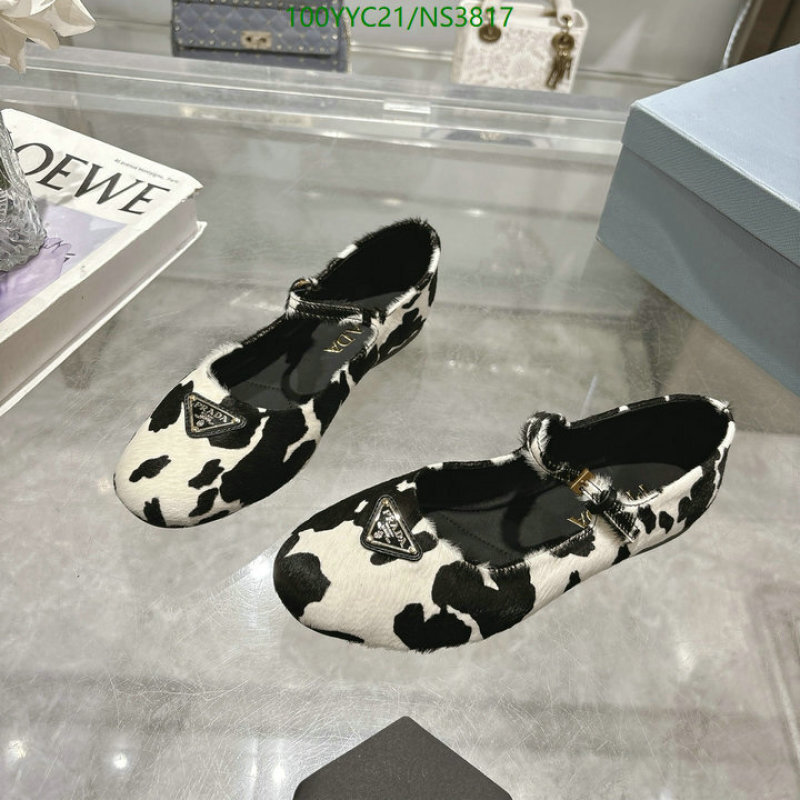 Prada-Women Shoes Code: NS3817 $: 100USD