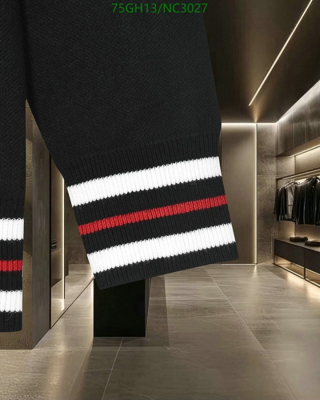 Thom Browne-Clothing Code: NC3027 $: 75USD