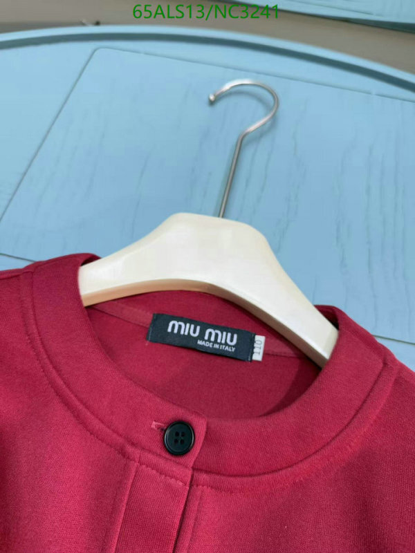 MIUMIU-Kids Clothing Code: NC3241 $: 65USD