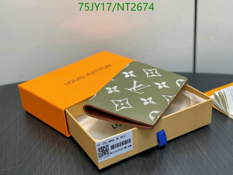 LV-Wallet Mirror Quality Code: NT2674 $: 75USD