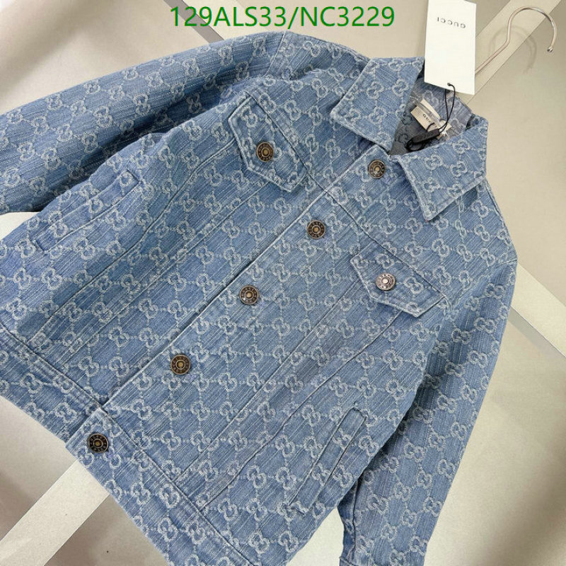 Gucci-Kids Clothing Code: NC3229 $: 129USD