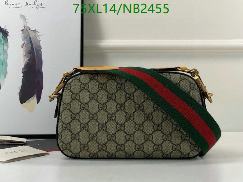 Gucci-Bag-4A Quality Code: NB2455 $: 75USD