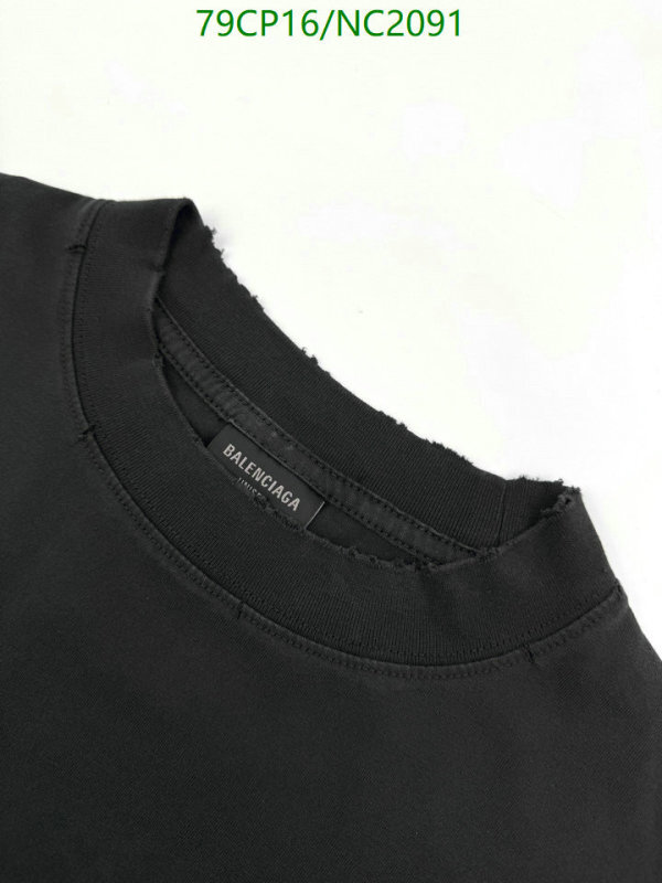 Balenciaga-Clothing Code: NC2091 $: 79USD