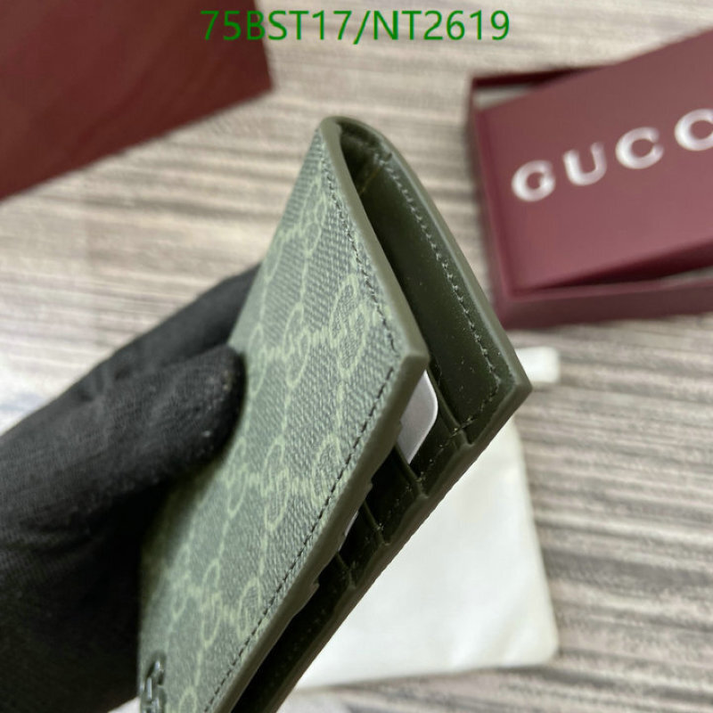 Gucci-Wallet Mirror Quality Code: NT2619 $: 75USD