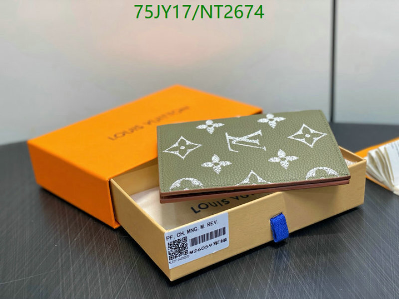 LV-Wallet Mirror Quality Code: NT2674 $: 75USD