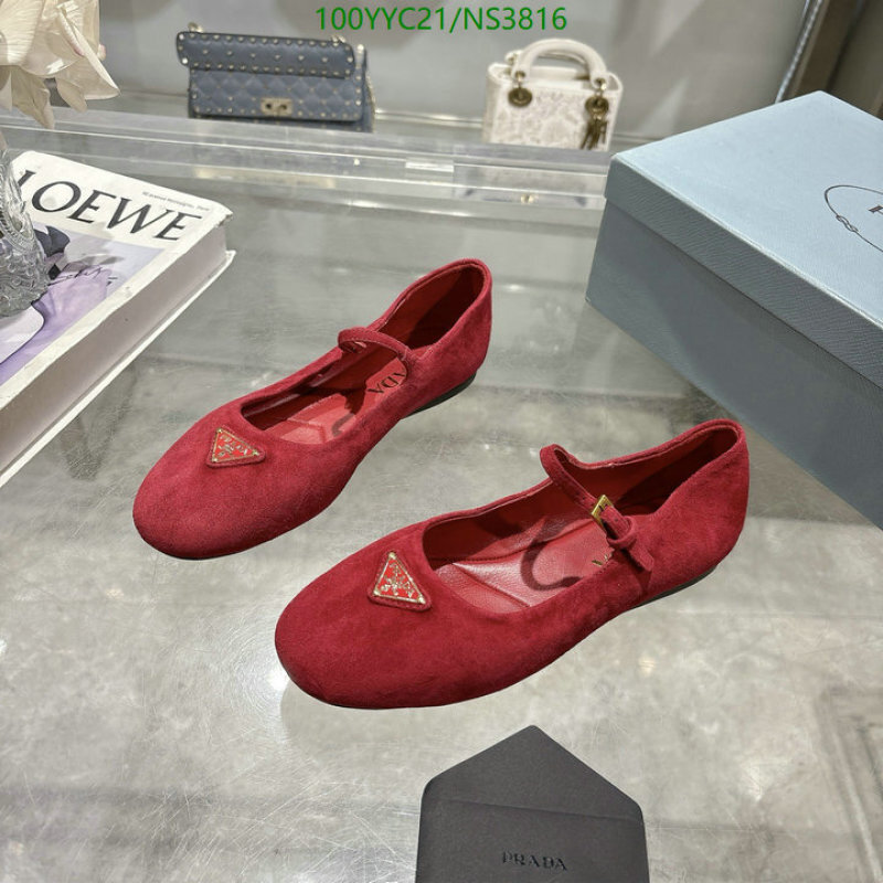 Prada-Women Shoes Code: NS3816 $: 100USD
