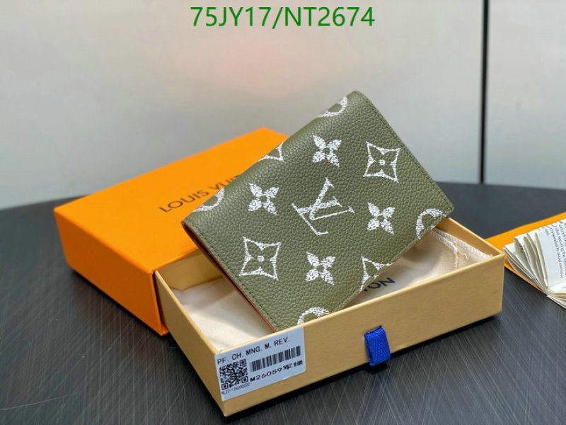 LV-Wallet Mirror Quality Code: NT2674 $: 75USD