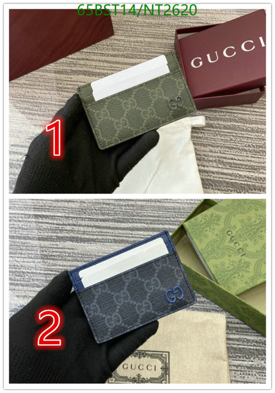 Gucci-Wallet Mirror Quality Code: NT2620 $: 65USD