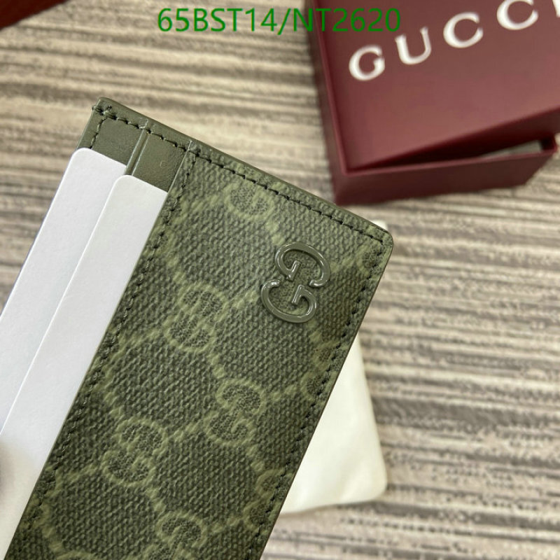 Gucci-Wallet Mirror Quality Code: NT2620 $: 65USD