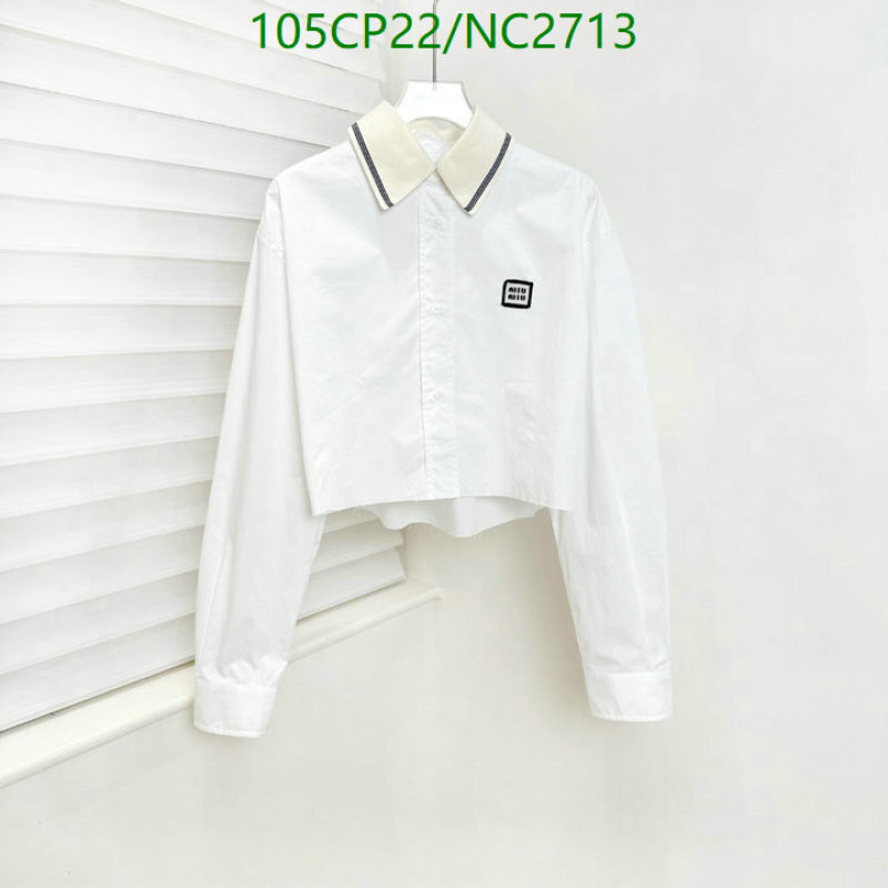 MIUMIU-Clothing Code: NC2713 $: 105USD