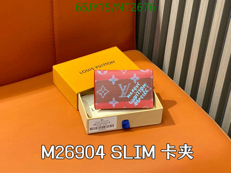 LV-Wallet Mirror Quality Code: NT2676 $: 65USD