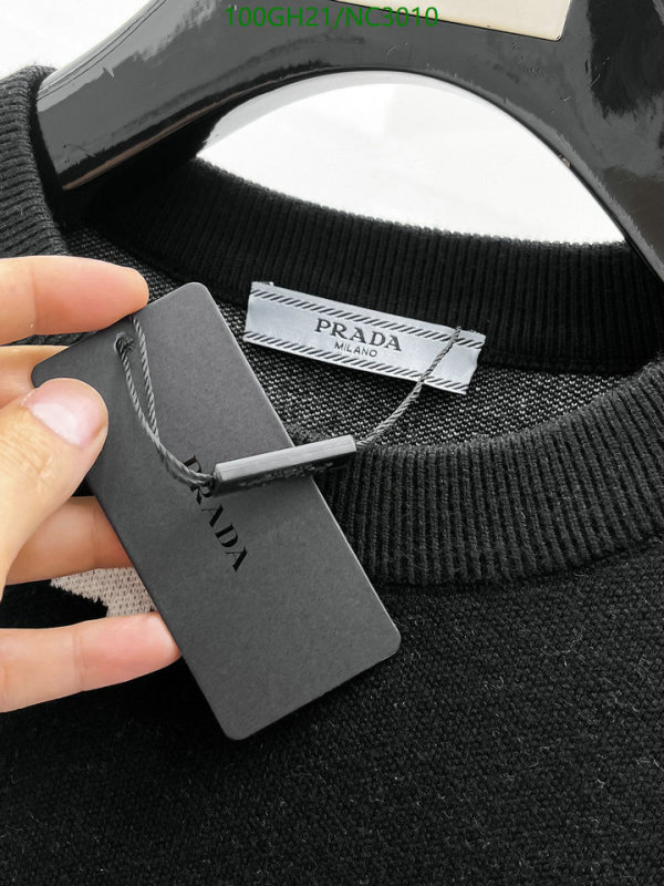 Prada-Clothing Code: NC3010 $: 100USD