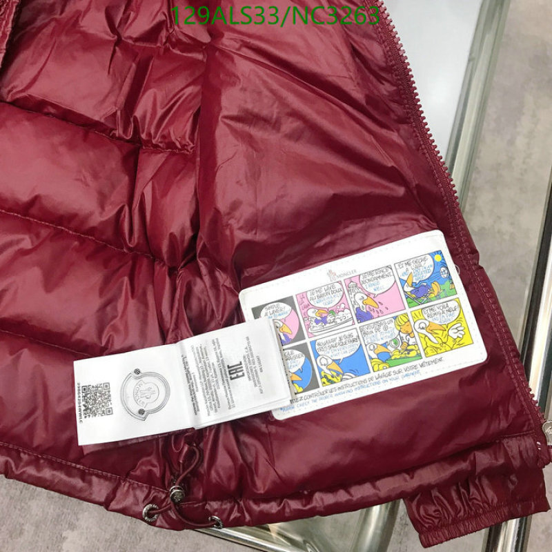 Moncler-Kids Clothing Code: NC3263 $: 129USD