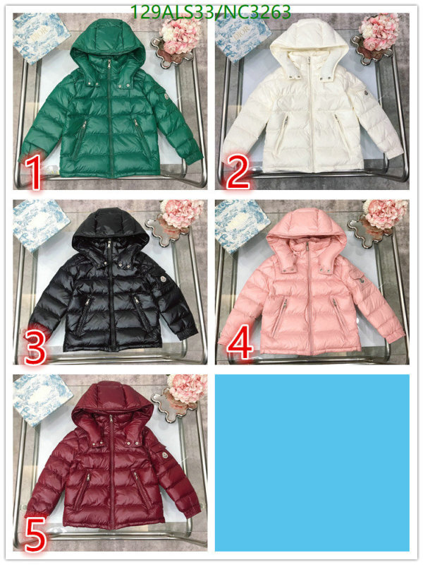 Moncler-Kids Clothing Code: NC3263 $: 129USD