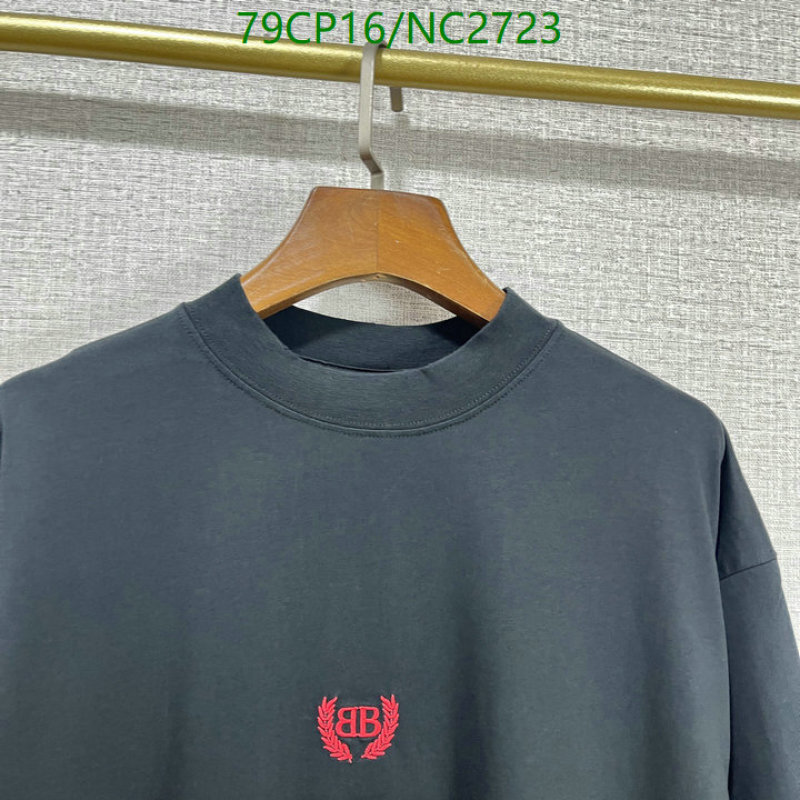 Balenciaga-Clothing Code: NC2723 $: 79USD