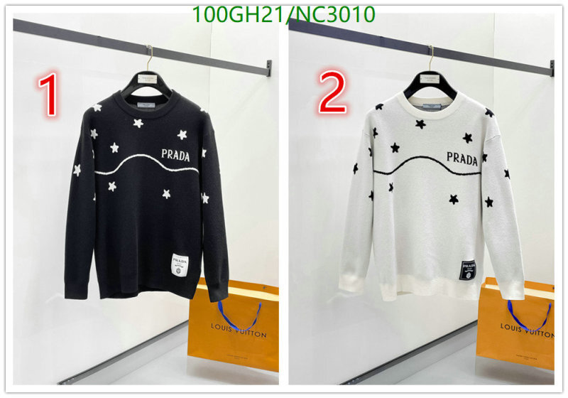 Prada-Clothing Code: NC3010 $: 100USD