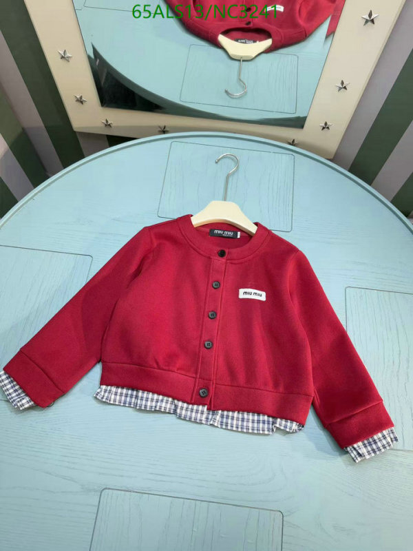 MIUMIU-Kids Clothing Code: NC3241 $: 65USD