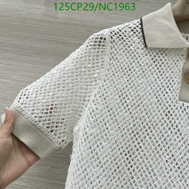 Brunello Cucinelli-Clothing Code: NC1963 $: 125USD