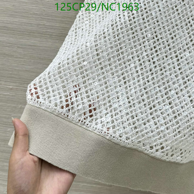Brunello Cucinelli-Clothing Code: NC1963 $: 125USD