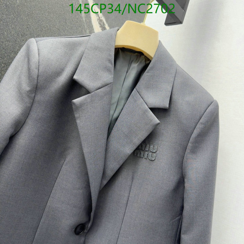MIUMIU-Clothing Code: NC2702 $: 145USD