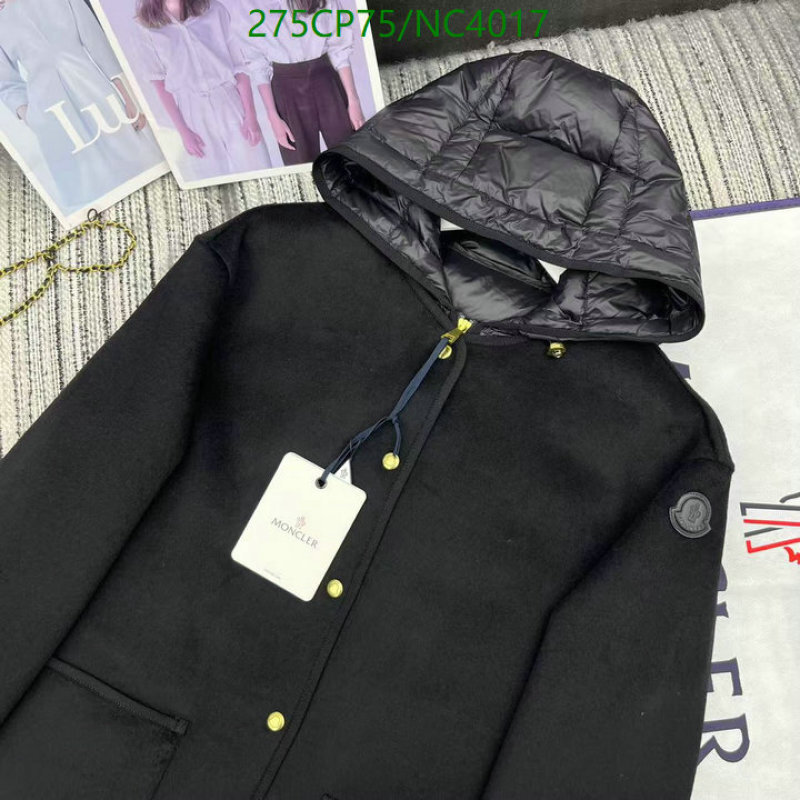 Moncler-Down jacket Women Code: NC4017 $: 275USD