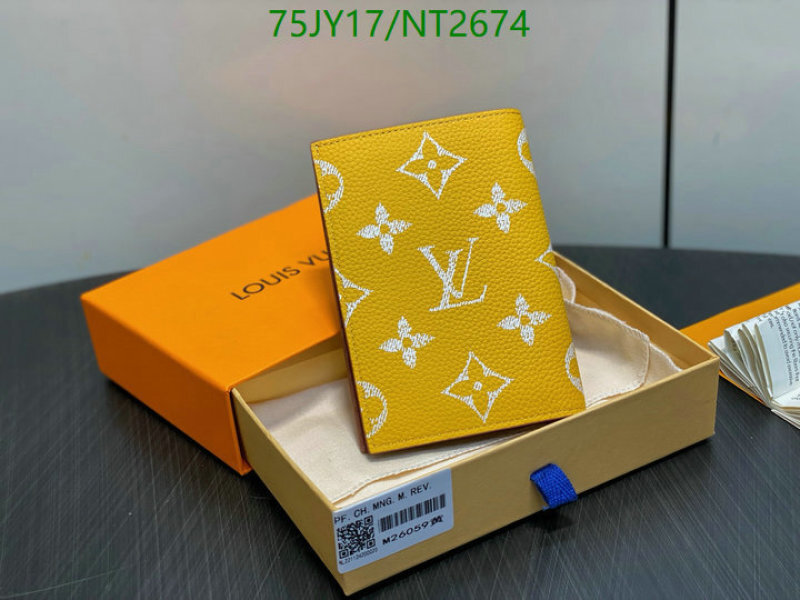 LV-Wallet Mirror Quality Code: NT2674 $: 75USD