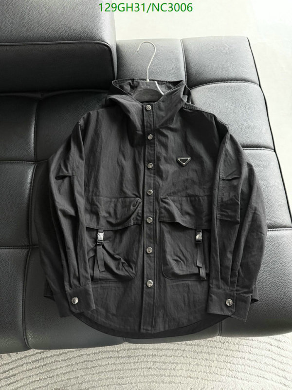 Prada-Clothing Code: NC3006 $: 129USD
