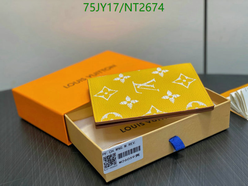 LV-Wallet Mirror Quality Code: NT2674 $: 75USD