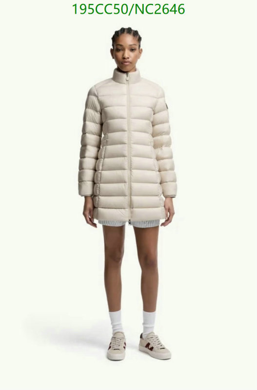 Moncler-Down jacket Women Code: NC2646 $: 195USD