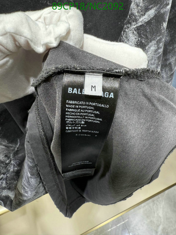 Balenciaga-Clothing Code: NC2092 $: 89USD