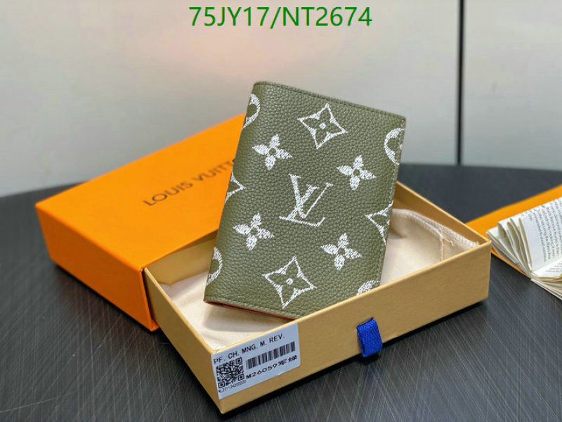 LV-Wallet Mirror Quality Code: NT2674 $: 75USD